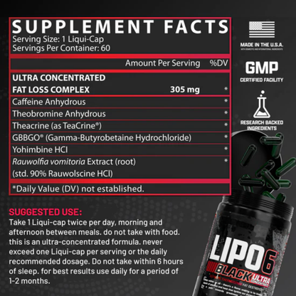 SipsAndSmile Lipo-6 Black UC